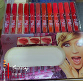 Fflomror Matte Lip gloss - 12 Pcs
